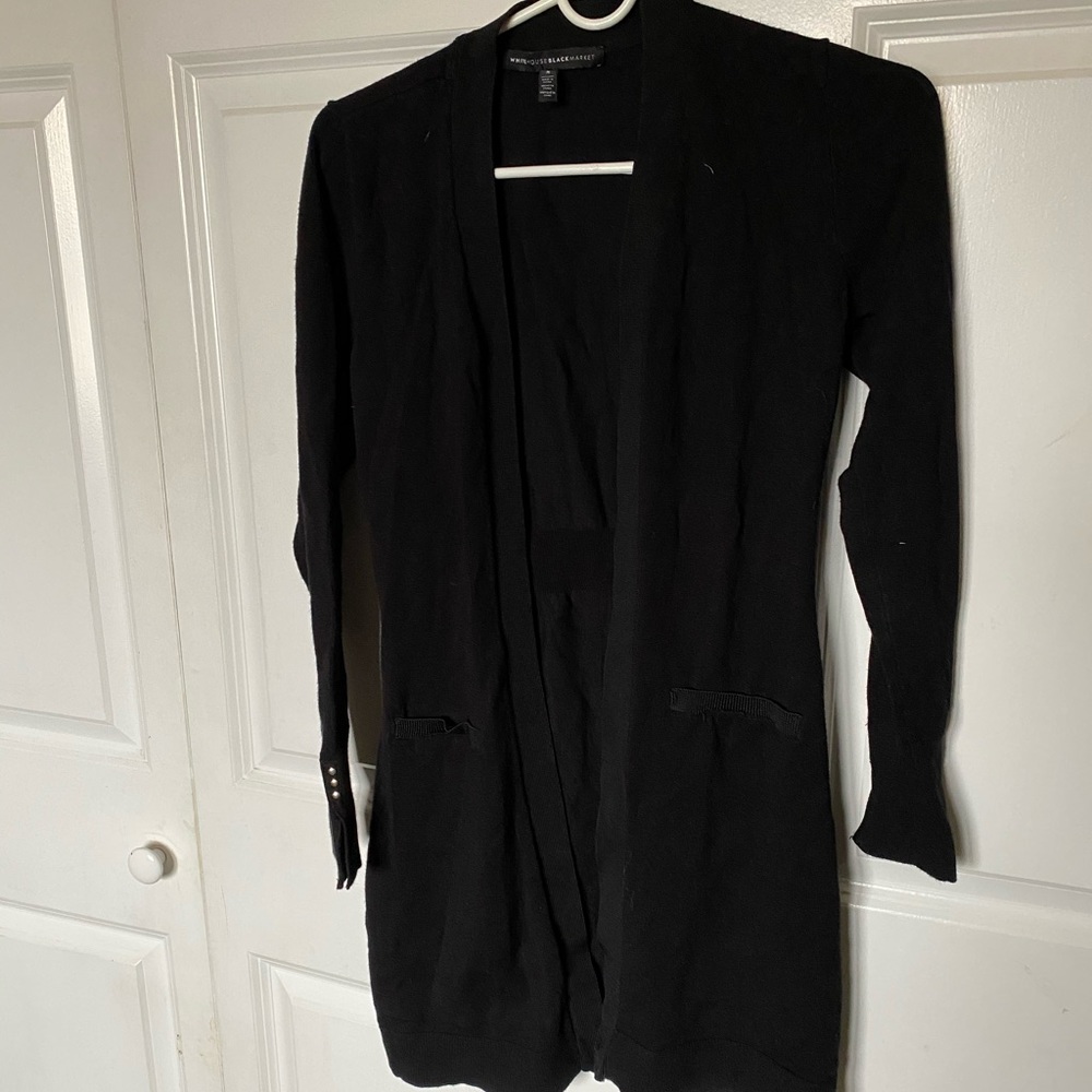 White House Black Market long cardigan WHBM